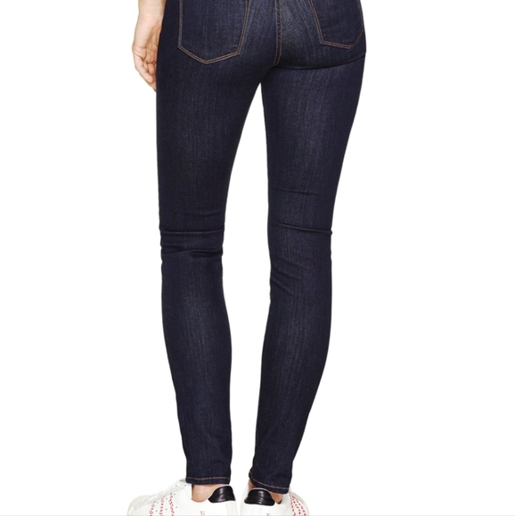 J Brand Indigo Maria Starless, Like New, High Rise Stretchy Skinny Jeans. 25. - Picture 5 of 16
